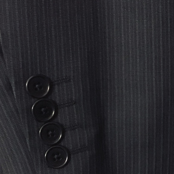 “PRONTO UOMO” Men’s Signature Navy Jacket/ITALY - Picture 6 of 7